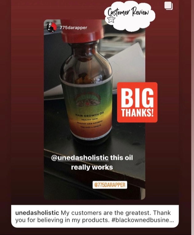 Magic In A Bottle Hair Growth Oil